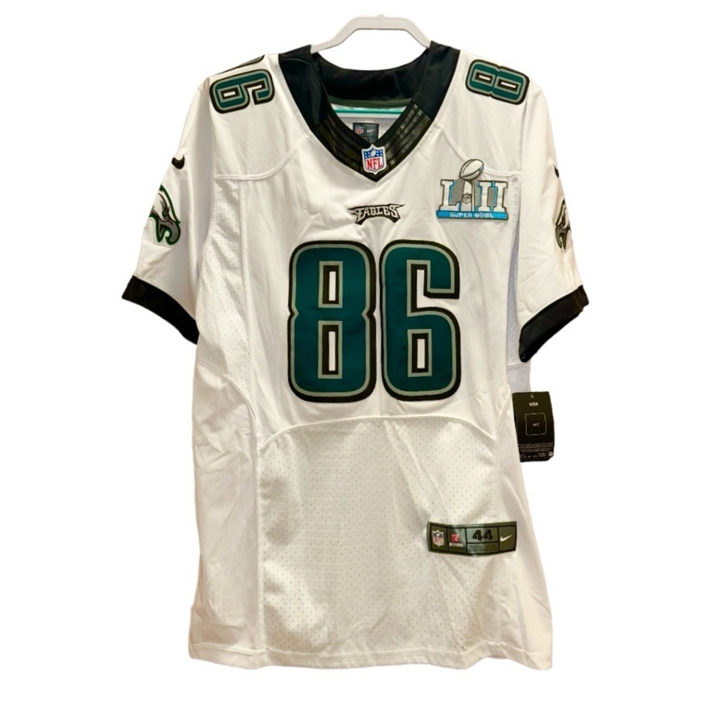 Philadelphia Eagles Super Bowl 52 Ertz Nike Jersey​ Authentic Game Day​